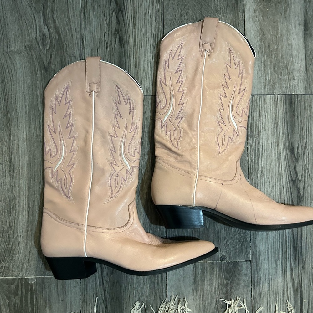 Dingo 1969 vintage Women's light pink western Boots